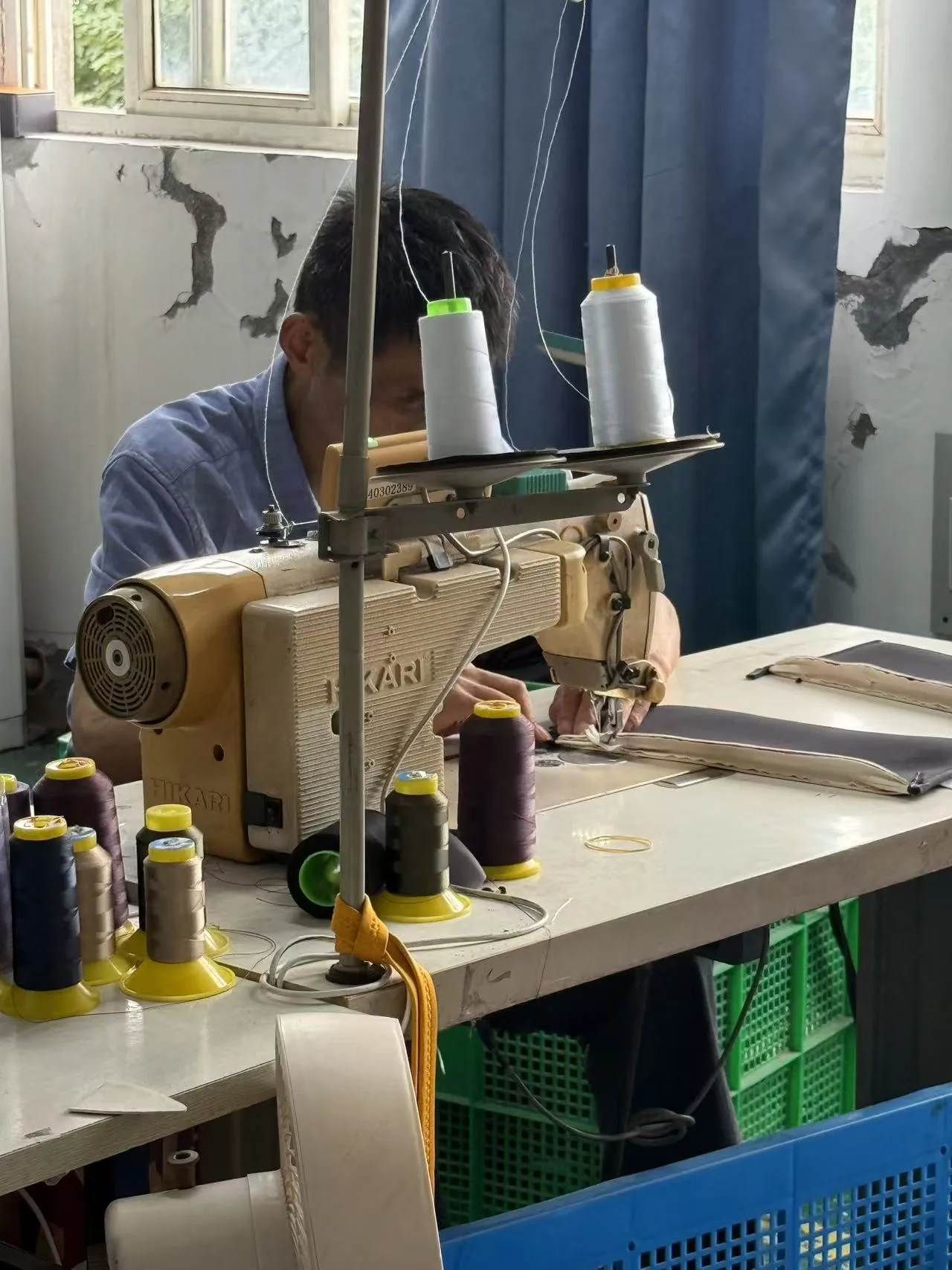 Factory and workshop photo for custom neoprene sourcing review