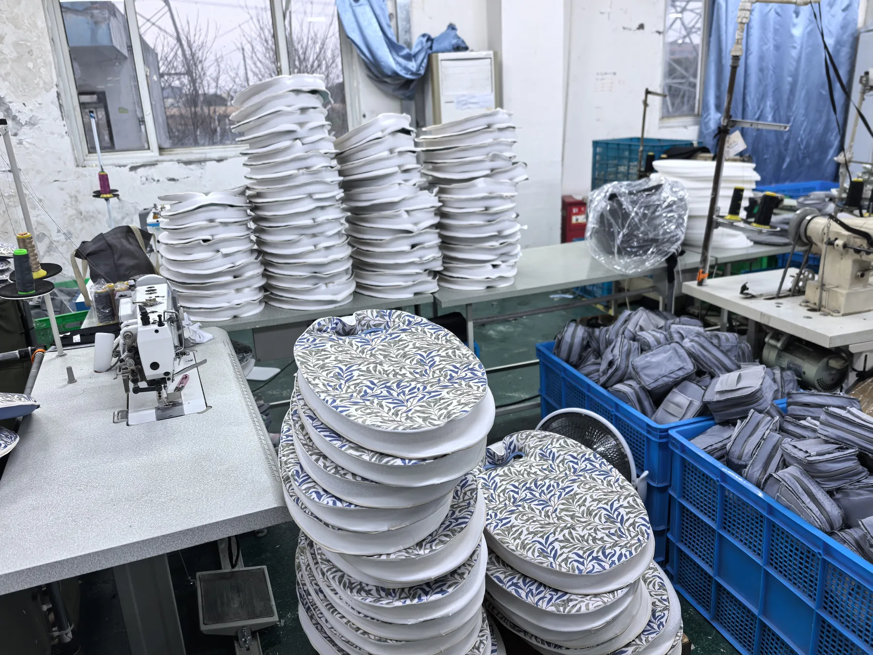 Factory and workshop photo for custom neoprene sourcing review