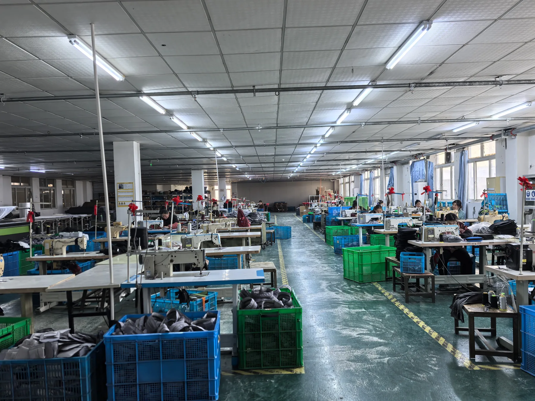 Factory and workshop photo for custom neoprene sourcing review