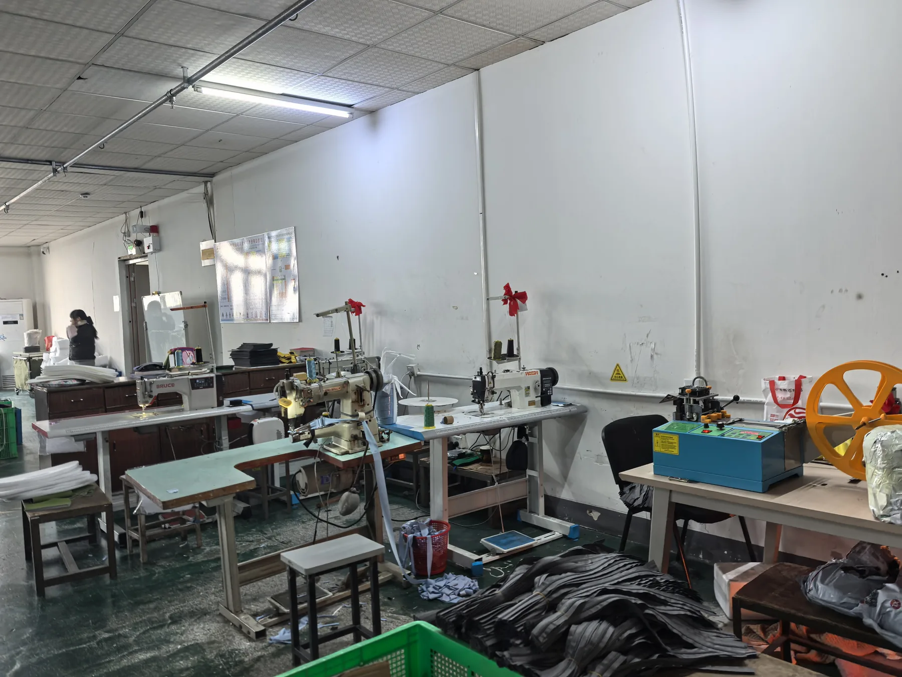Factory and workshop photo for custom neoprene sourcing review