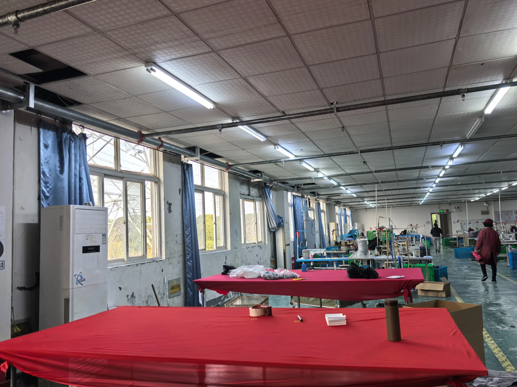 Factory and workshop photo for custom neoprene sourcing review