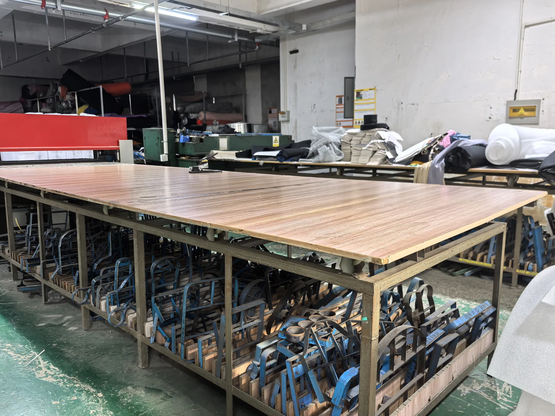 Factory and workshop photo for custom neoprene sourcing review