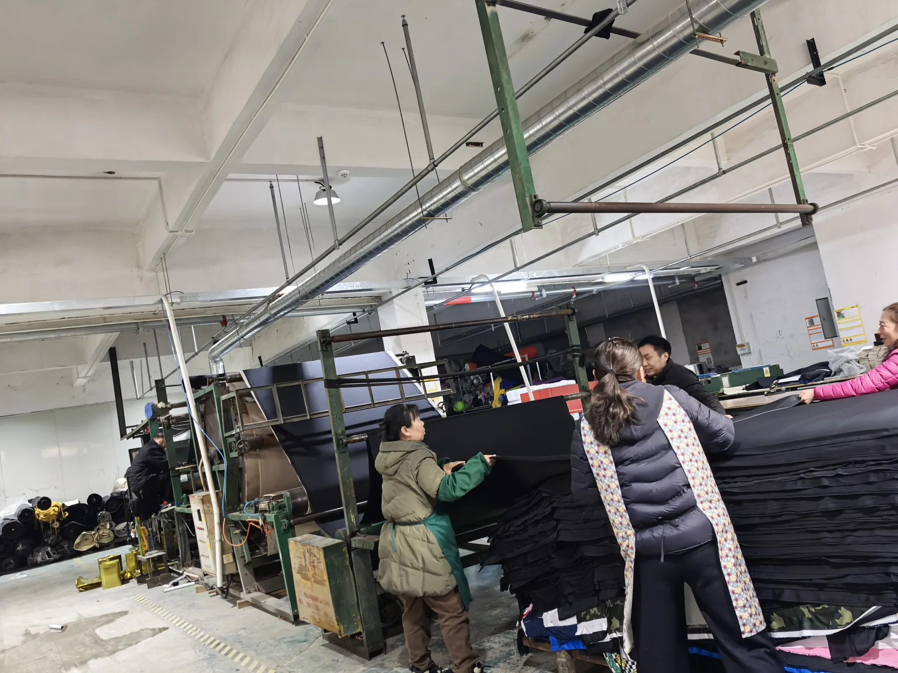 Factory and workshop photo for custom neoprene sourcing review