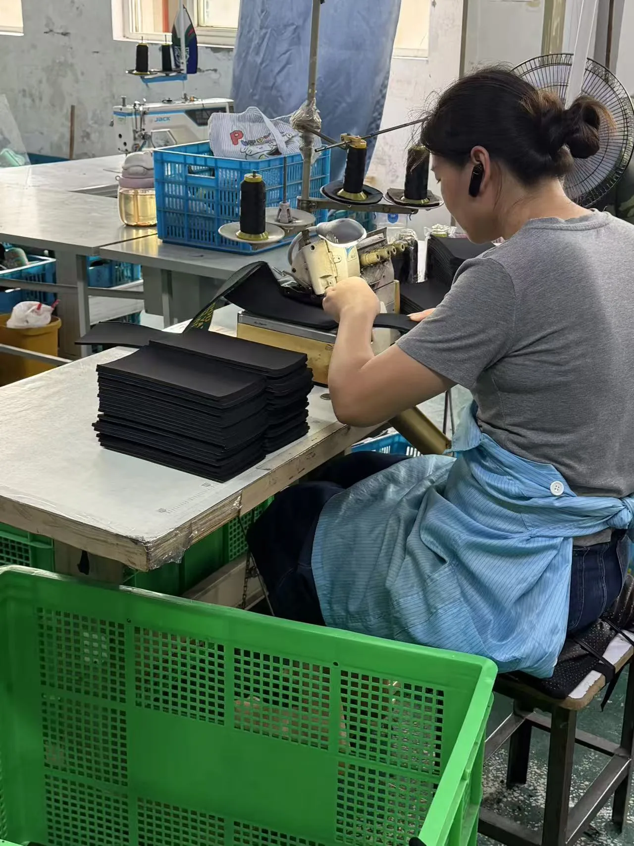 Factory and workshop photo for custom neoprene sourcing review
