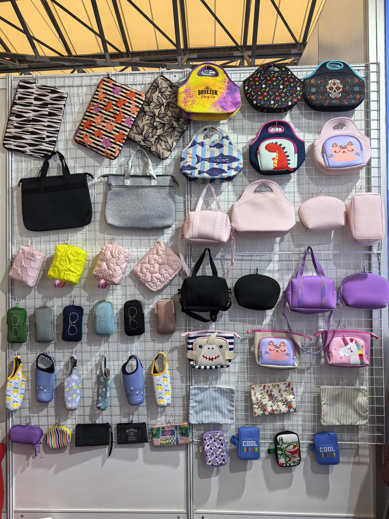 NeoMerc sample wall reference for custom neoprene sourcing review