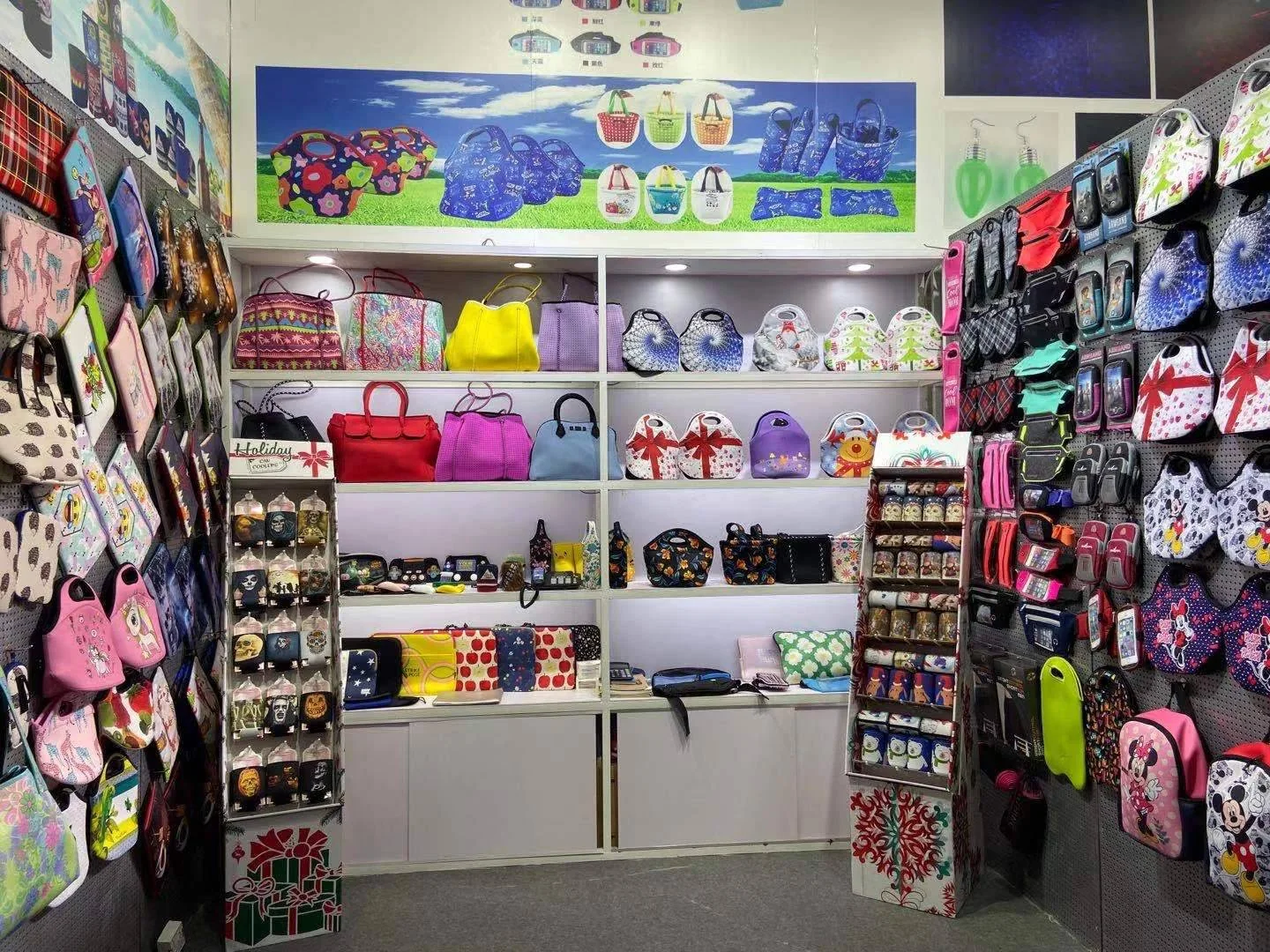 NeoMerc sample wall reference for custom neoprene sourcing review